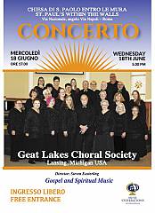 Concerto gratuito: great lakes choral society
